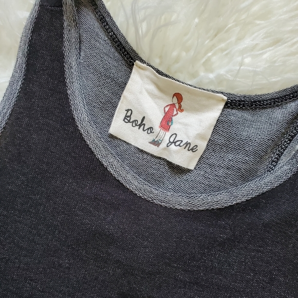 Boho Jane Serape Cross Tank size small - Picture 2 of 3